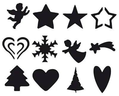 Immagine prodotto di Fustelle per motivi in cartone - assortimento
