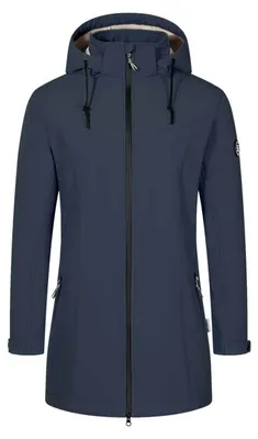 Produktbild von Blue Wave Damen Softshellmantel Martje Fleecefutter Marine, Größe 40