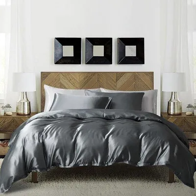 Image de Ensemble de literie Famanu - 220 x 240 cm, comprenant 2 taies d'oreiller de 80 x 80 cm