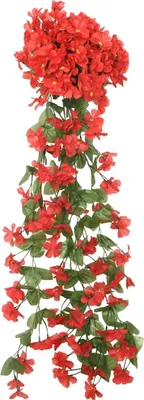 Produktbild von vidaXL Blumengirlanden Blumen 3 Stk. Rot 85 cm