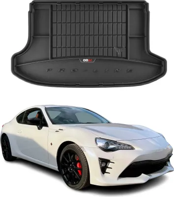 Produktbild von OMAC Gummi Kofferraumwanne für Toyota GT86 2012-2020 TPE Laderaumwanne Schwarz