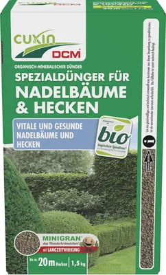 Produktbild von CUXIN DCM Nadelbaum- & Hecken-Dünger 1,5 kg