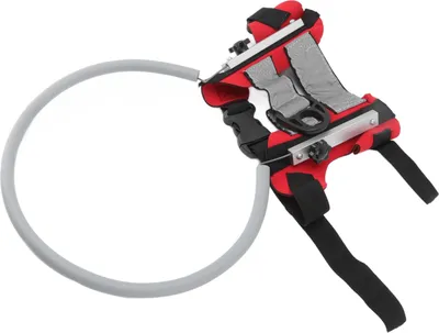 Imagen del producto de Arnés tipo halo para mascotas ciegas, práctico para evitar colisiones, ligero y con efecto reflectante, ideal para perros y gatos con problemas de visión (Rojo, talla M, diámetro del círculo: 33 cm / 13.0 pulgadas, para mascotas de 11-18 kg / 24.2-39.7 libras)