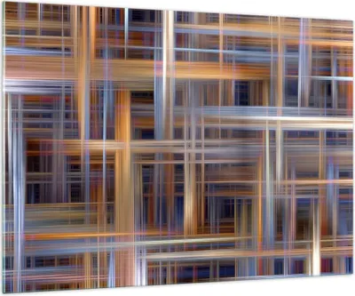 Produktbild von Bilder auf glas - Abstraktion modern - 100x70cm - Glasbilder - Wandbilder - Kunstdruck - zum Aufhängen bereit - Wanddekoration aus Glas - Glas Bilder - Wandbild auf Glas - Einteilig - GAA100x70-3430