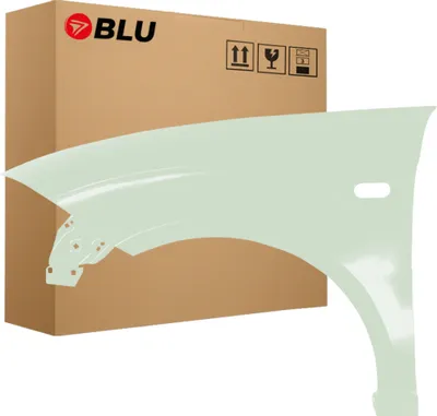 Produktbild von BLU Kotflügel Passend für Seat Altea 5P1/5P5 LS6R Links Grün GrüneEstepa | 2004-2015 | Vorderseite Vorne | Lackiert | Einbaufertig