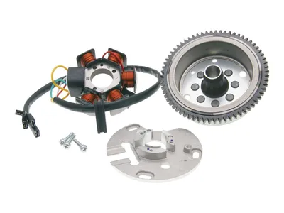 Produktbild von Lichtmaschine / Zündung inkl. Rotor OEM für Piaggio / Derbi Motor D50B0 E-Start