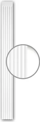 Produktbild von PROFHOME 122030 Pilaster Schaft Zierelement Flachsäule Wandsäule