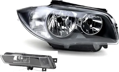 Immagine prodotto di Johns, Fari alogeni adatti per BMW Serie 1 E81 E82 E87 E88 09- 13 H7 H7 R. + fendinebbia 63117249650 7249650 63177181288 7181288