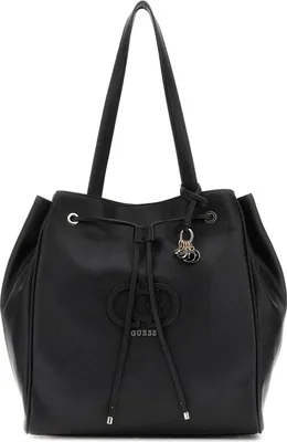 Immagine prodotto di Borsa a secchiello Silvye nera di Guess