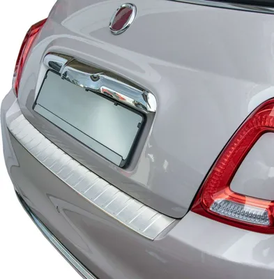 Immagine prodotto di Protezione paraurti in acciaio inox opaco per FIAT 500 FACELIFT | 500C CABRIO 2016-2020