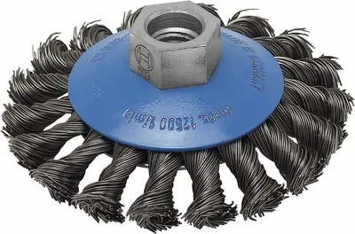 Produktbild von Bosch 2 609 256 511, Konische Bürste, 10 cm, Jede Marke, M14, 0,5 mm, 12500 RPM