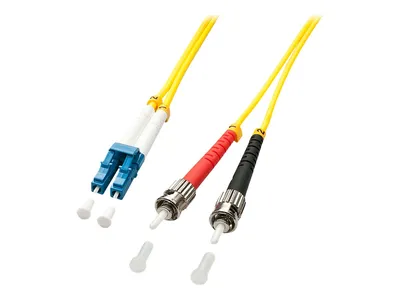 Produktbild von LINDY LWL-Duplexkabel LC/ST OS2 3m 9/125æm Singlemode