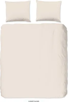 Produktbild von Good Morning Bettwäsche-Set Uni 200×200/220 cm Hellbeige