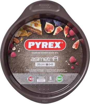 Image de Moule à charnière - PYREX - 1452004 - Acier au carbone - Antiadhésif - 26 cm