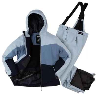 Produktbild von killtec 2-teiliger Kinder Skianzug jeansblau wasserdicht winddicht Gr. 128