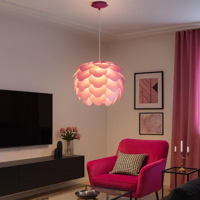 Produktbild von Pendelleuchte, violett, Höhe 110 cm