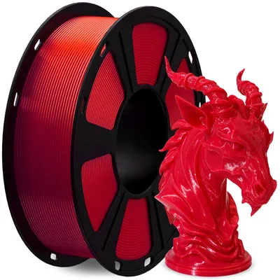 Produktbild von GIANTARM PETG Filament 1,75 mm rot für 3D-Drucker 1 kg Spool