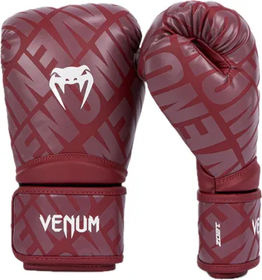 Image de Venum Contender 1.5 XT Gants de boxe Bourgogne Blanc Poids 14 oz