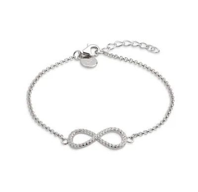 Produktbild von Xenox XS2766 Armband Damen Infinity Zirkonia Weiß Sterling-Silber