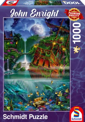 Produktbild von SCHMIDT Versunkener Schatz Puzzle 1000 Teile