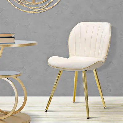 Image de Bohinj - Chaise, Blanc Crème, Lot de 2