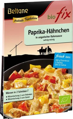 Image de biofix - Poivron poulet 19,18g
