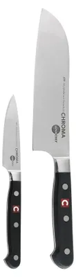 Produktbild von Chroma Japanchef Set: Schälmesser J-01 + Santoku J-09