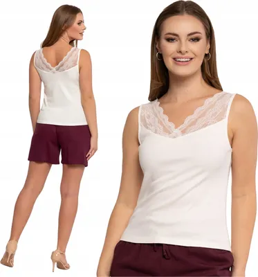 Produktbild von Damentop - Top Größe S - Bluse weiß - Oberteil - Damenshirt