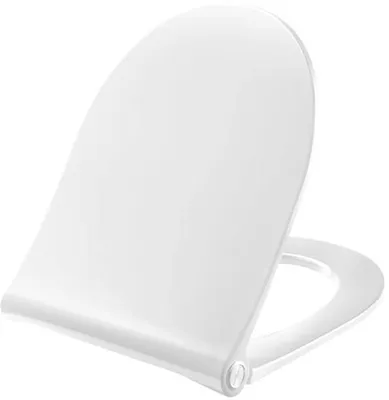 Produktbild von Pressalit Sway D Sitz mit Softclose und Lift off 35,9x45,4 cm Matt Schwarz