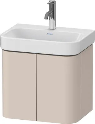 Produktbild von Duravit Waschtischunterschrank Happy D.2 Plus 47,5x35x41,5cm, 2 Türen, taupe supermatt