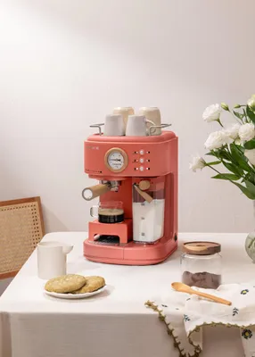 Produktbild von THERA RETRO PRO - Halbautomatische Espresso-Kaffeemaschine 20bar