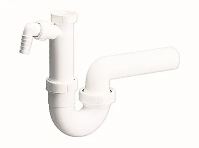 Obrázok produktu pre Dallmer Röhren-Siphon 100/1 m 1 Waschgeräte-Anschluss 11/2 xDN 50