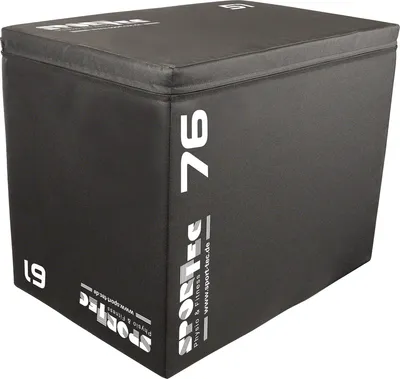 Produktbild von Sport-Tec Sprungtrainer 3-in-1 Soft Plyo Box, 76x61x51 cm