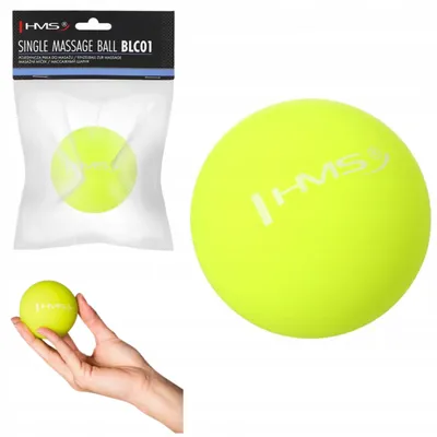 Produktbild von HMS BLC01 Massageball Gelb 6.5 CM Triggerpunkt Therapie