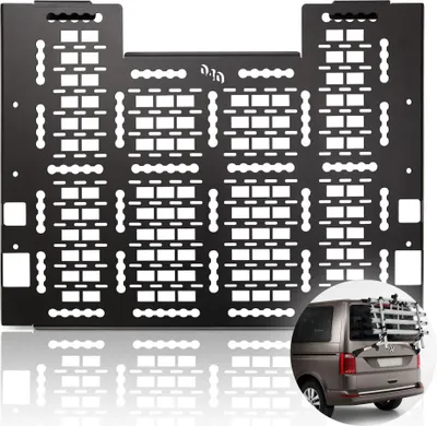 Produktbild von 040 Parts Molle Board für VW T6.1 VW T6 original Fahrradträger und Thule WanderWay Gepäckträger Offroad Zubehör  Toolboard Werkzeughalter