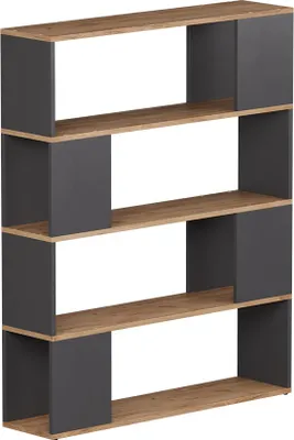 Produktbild von Raumteiler Vicco Eneos Anthrazit/Goldkraft Eiche 100 x 124.5 cm, Model 55644