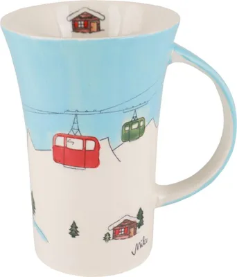 Produktbild von Mila Keramik-Becher XXL Coffee-Pot Gipfelstürmer | ca. 500ml