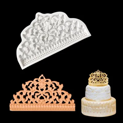 Immagine prodotto di Stampo in silicone a forma di  per decorazioni di torte