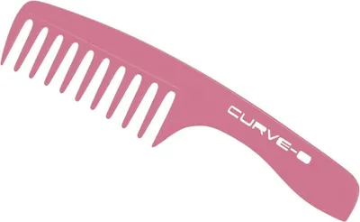 Produktbild von Curve-O Kamm Curve-O Defenition Comb Pink 1Stuks