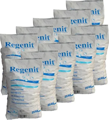 Produktbild von Regenit® 10x25kg Salztabletten Regeneriersalz Wasserenthärtung Wasserenthärter