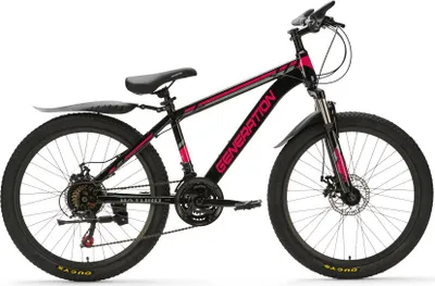 Produktbild von Generation Baturo Mountainbike 24 Zoll - Rosa - Schutzbleche