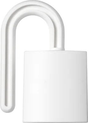 Produktbild von ABUS JC5100A Scharniersperre NESSA, hält Türen und Fenster sicher offen PVC frei