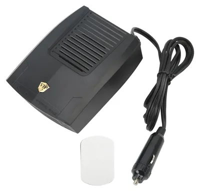 Image de Chauffage de voiture 12 V 150 W, mode double (chaud et froid), ventilateur chauffant orientable à 180 degrés pour le dégivrage et la désembuage
