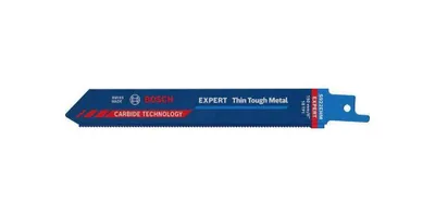 Image de Lame scie sabre carbure Expert S922EHM 150 mm BOSCH pour inox - 3 pièces - 2608900361