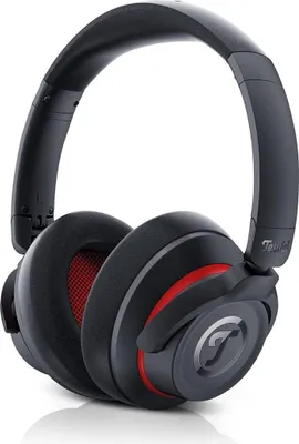 Produktbild von Teufel REAL pure, Kabelgebunden, 20 - 2000 Hz, Musik, 240 g, Kopfhörer, Schwarz, Rot