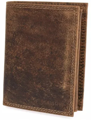 Image de Bellugio Portefeuille Cuir Homme RFID Marron Classique