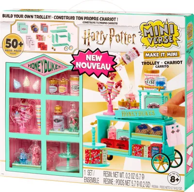 Obrázek produktu pro Miniverse Make It Mini Harry Potter Honeydukes Playset, 8 rok/roky, Harry Potter, Vícebarevný, Plast