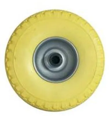 Produktbild von Rad für Einkaufswagen, Stahlfelge lackiert - Durchmesser: 260 mm, Breite: 85 mm, Achsdurchmesser: 20 mm