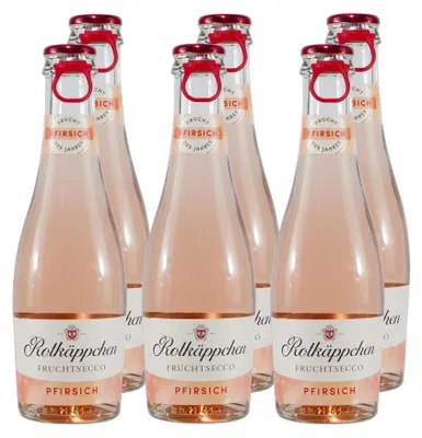 Image de Rotkäppchen Fruchtsecco Pêche (12 x 0,2 l)