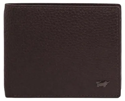 Produktbild von Portemonnaie THEO RFID Geldbörse 8 Kartenfächer braun Herren - Leder